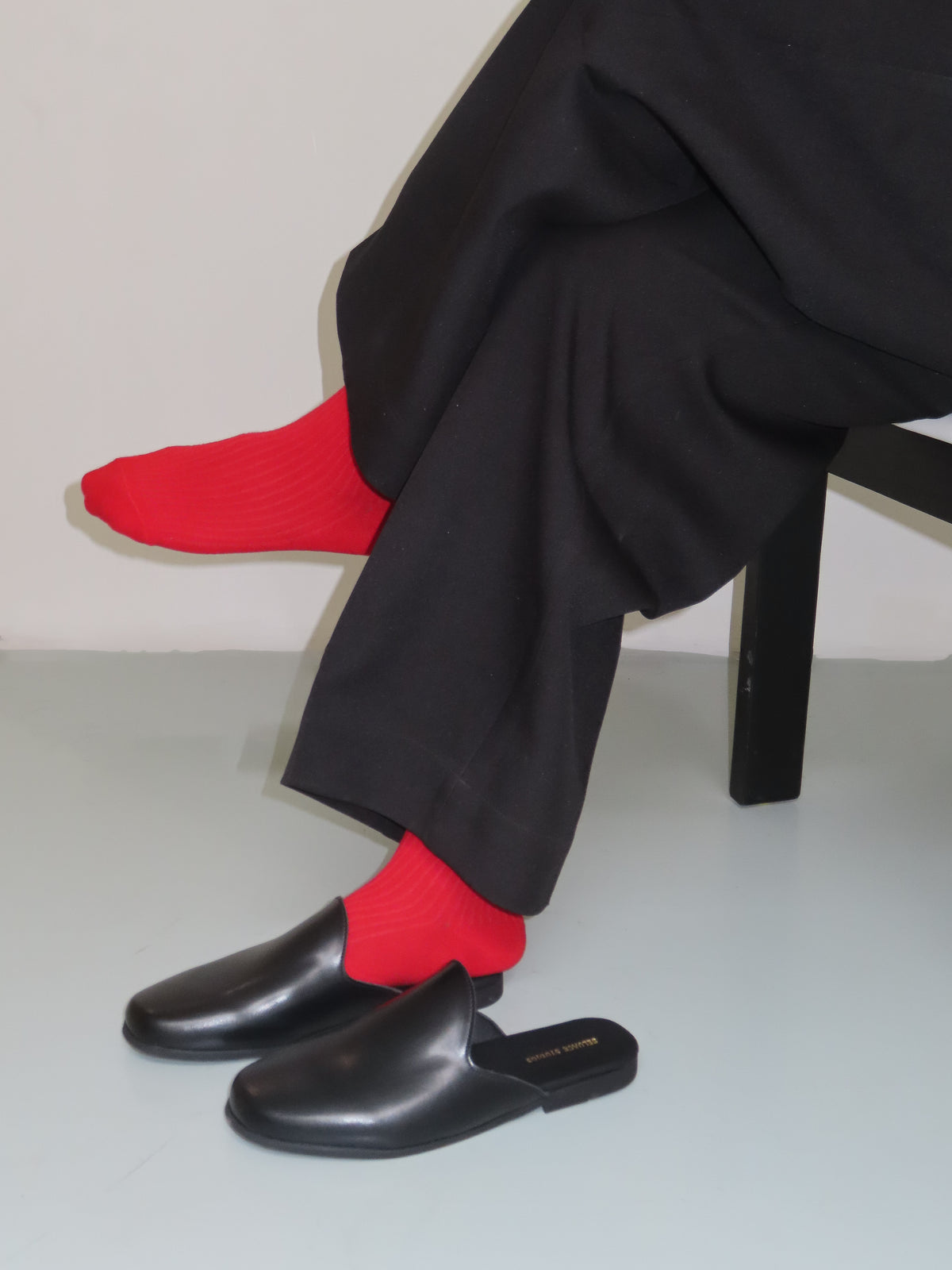 Mules à enfiler Seluace Toe - Noir