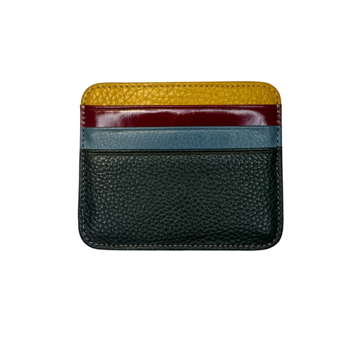 Closed Mouth Don’t Get Fed Card Holder - Green