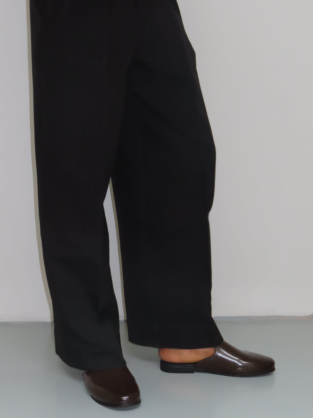 Seluace Toe Slip On Mules - Brown